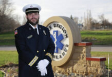 
			
				                                Paramedic Sean Roed honored as Outstanding EMS Professional of the Year.
 
			
		
