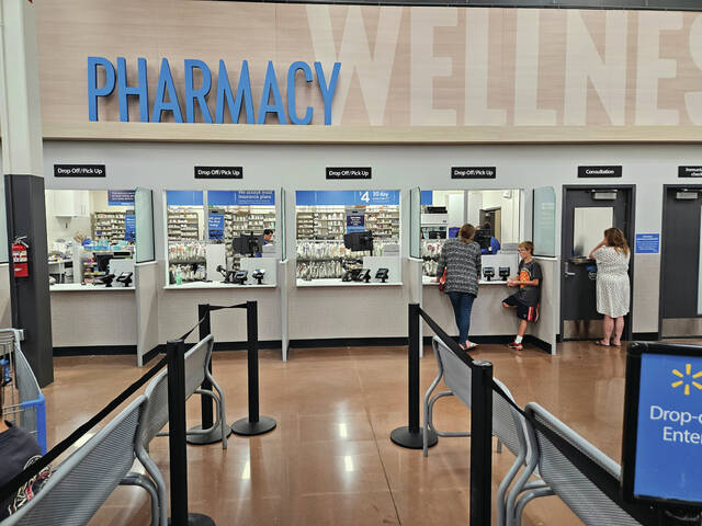 129921959_web1_Walmart-Pharmacy-Photo.08142023-cmyk-
Customers who are waiting for their prescriptions at the Walmart Pharmacy in Dilworth, Minn.
<em>(Photo by Rick Olson, special to the Devils Lake Journal)</em>