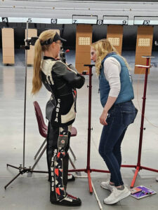 Local Shooters Get Olympic Rifle Training