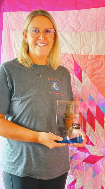 
			
				                                Spirit Lake Nurse Sarah O’Connell in CDC Immunization Champion for 2025. (photo submitted by Spirit Lake Tribe Public Relations director, Vicki M. Alberts.
 
			
		