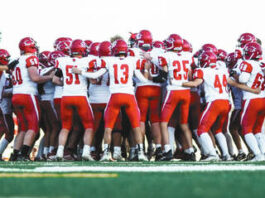 
			
				                                The 2024 Devils Lake football team. (Photo by Noah Clooten)
 
			
		