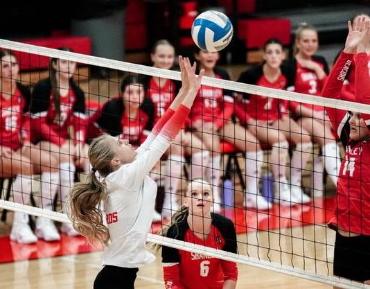 
			
				                                An action shot from a Devils Lake volleyball match in 2024. (Photo by Noah Clooten)
 
			
		