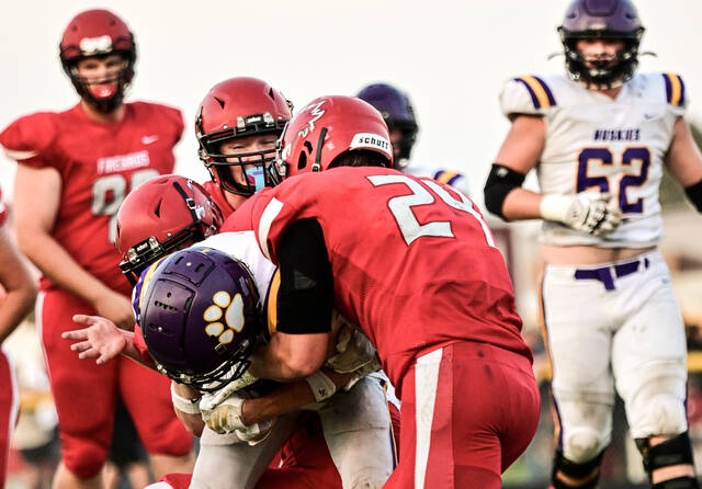 
			
				                                Devils Lake vs. Wahpeton football (Photo by Cameron Carlson)
 
			
		