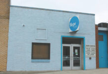 
			
				                                The Hope Center is located at 313 3rd Street NE in Devils Lake, ND, and serves the people of Ramsey County in need. (Photo by Louise Oleson, DLJ)
 
			
		