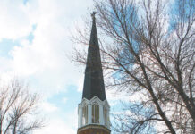 Local and state resources step in to help neighbors in need
St. Olaf Lutheran Church in Devils Lake is located at the corner of 6th Street and 6th Avenue NE. (Photo by Louise Oleson, DLJ)