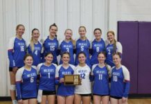 Benson County enters region volleyball tournament as No. 2 seed from District 4
Photo via Leeds Public School Athletics and Activities on Facebook
