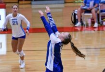 
			
				                                Sydney Schwabe, Torri Fee (Photo by Cameron Carlson)
 
			
		