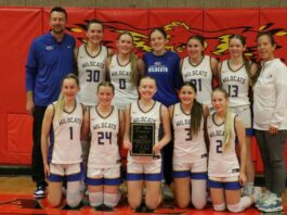 Benson County wins Lake Region Invitational for second consecutive year
The 2025 Lake Region Invitational champion Benson County Wildcats. (Photo by Mojo Hill)