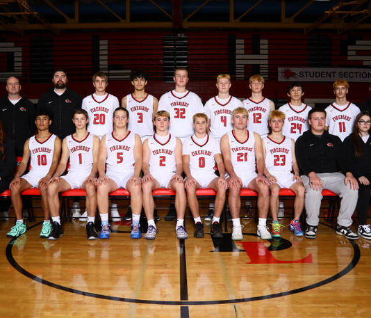 
			
				                                The 2025-26 Devils Lake boys basketball team. (Photo via NDHSAA)
 
			
		