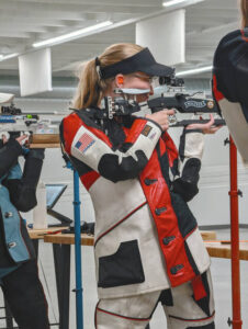 Devils Lake natives Casia Steinhaus and Travis Jorgenson compete at Olympic Training Center in Colorado Springs, CO