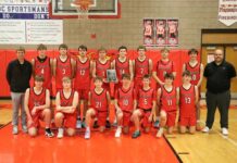 
			
				                                The North Star boys basketball team poses after winning the 2026 Ramsey County tournament. (Photo by Mojo Hill)
 
			
		