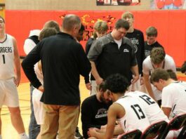 Lake Region sports roundup: Jan. 23-26
On Monday, Jan. 26, Nelson County boys basketball improved to 9-2 overall and 2-0 in district play with an upset win over No. 5 New Rockford-Sheyenne. (Photo by Mojo Hill)