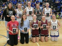 
			
				                                The 2026 All-District 4 girls basketball team.
 
			
		