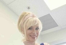 
			
				                                Jodi Ingstad, chief joyologist, wearing her fun little romper.
 
			
		