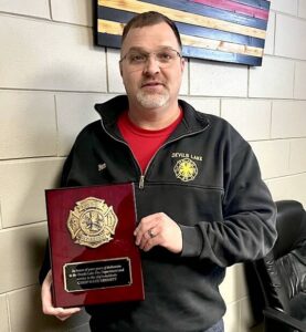 DLFD fire chiefs recognized for years of services