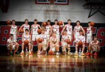 
			
				                                The 2025-26 North Star boys basketball team. (Photo via NDHSAA)
 
			
		