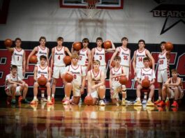 
			
				                                The 2025-26 North Star boys basketball team. (Photo via NDHSAA)
 
			
		