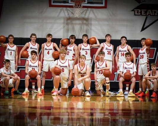 
			
				                                The 2025-26 North Star boys basketball team. (Photo via NDHSAA)
 
			
		