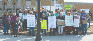 Crowd gathers for third No Kings rally, Lake Region