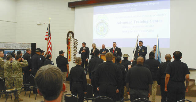 Eight graduate from Advanced Training Center, US Indian Police Academy at Camp Grafton