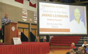 Teacher and Support Staff of the Year honored at DLPS school assembly