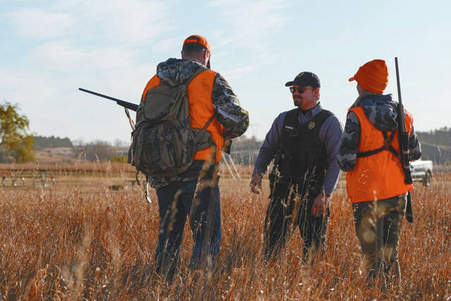 An outdoors career is not just about loving to hunt or fish.
                                 Photo: NDGF Game Warden Zach Schuchard