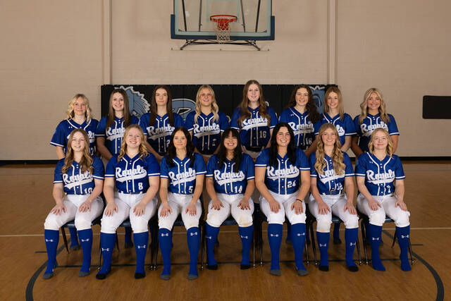 The 2025-26 Lake Region State College softball team.
                                 Photo courtesy of Lake Region State College