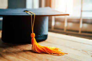 Score a good grade on a graduation dinner