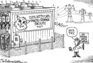 Editorial cartoons: Data Centers & D-Day