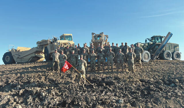 The North Dakota Army National Guards 815th Engineer DET. 2, pictured here, based in Lisbon, N.D. got some hands-on training thanks to the Ramsey County Fairgrounds.
Photos courtesy Ramsey County Fair Board.