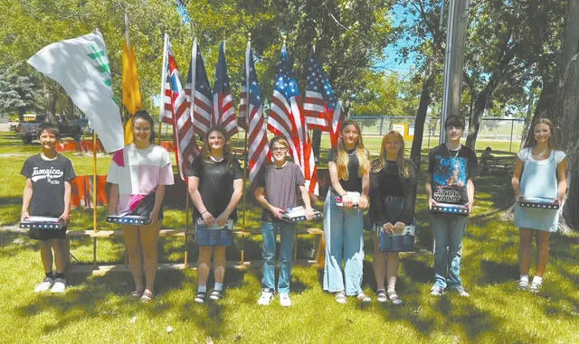 Devils Lake Elks 1216 Hosts Flag Day, Presents Americanism Contest Winners
