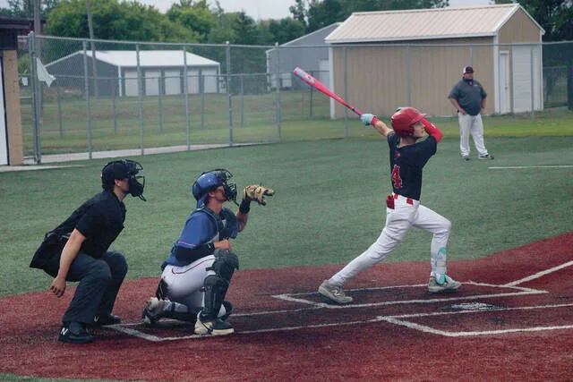 Devils Lake Storm B take down Harvey Eagles with strong night at the plate