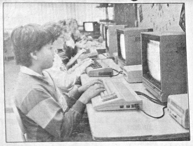 Devils Lake schools part of educational computer age