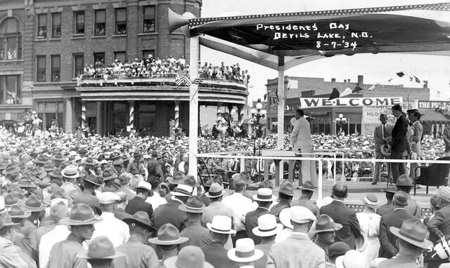 A president in our city: Devils Lake welcomes FDR