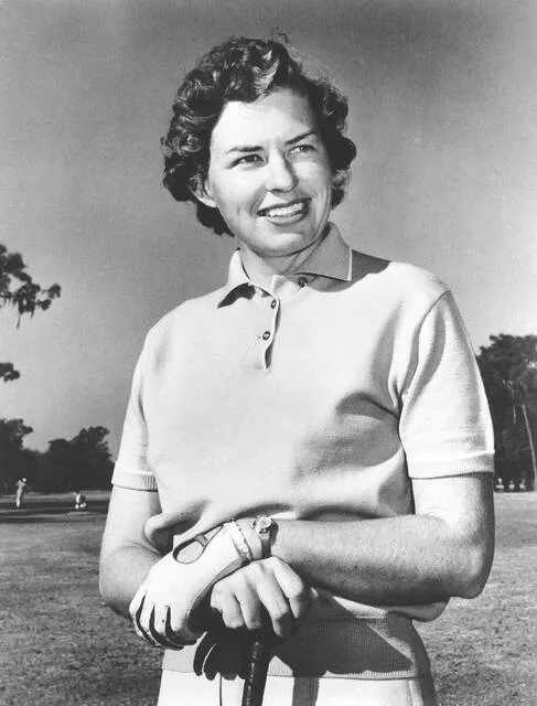 Golfer Betsy Rawls, shown here in 1959, would become the first four-time winner of the U.S. Womens Open on July 23, 1960.
                                 AP Photo, file