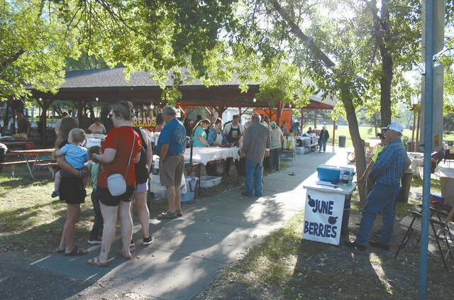 Farmers Market in Roosevelt Park every Saturday