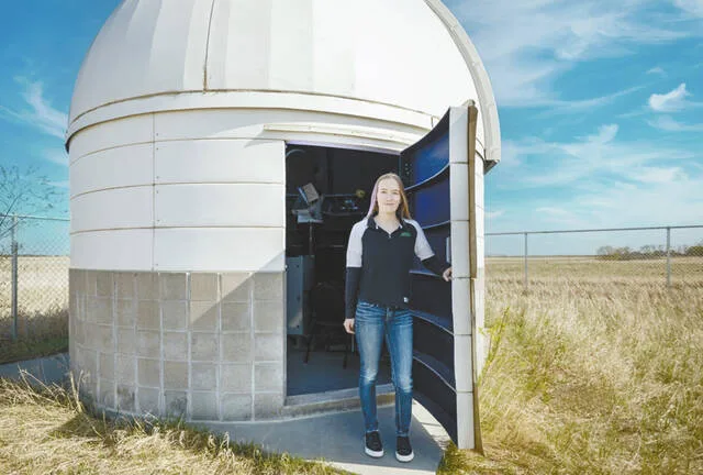 Casia Steinhaus from Devils Lake is first UND student to earn national honor as Astronaut Scholar