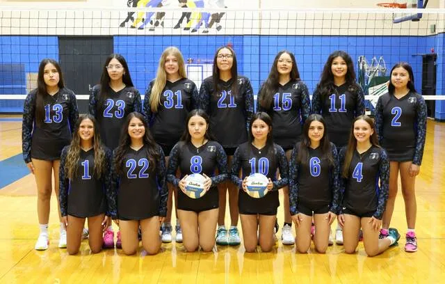 The 2026 Four Winds volleyball team.
                                 Photo courtesy of NDHSAA