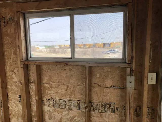 A shot from inside the current press box at DLYA Field.
Photo by Mojo Hill