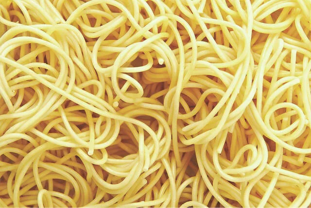 Spaghetti is the star of this casserole